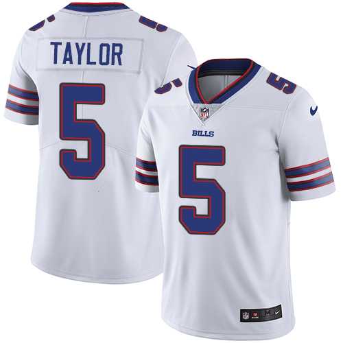 Nike Buffalo Bills #5 Tyrod Taylor White NFL Vapor Untouchable Limited Jersey,We sell and wholesale Nike Buffalo Bills #5 Tyrod Taylor White NFL Vapor Untouchable Limited Jersey on line form chian!